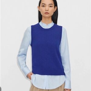 Royal Blue Me + Em Sweater Vest